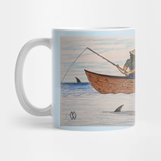 The perils of a leaky boat Mug